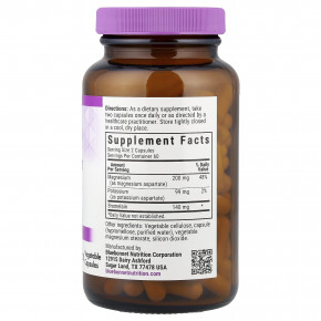 Bluebonnet Nutrition, Магний, калий и бромелаин, 120 растительных капсул в Москве - eco-herb.ru | фото