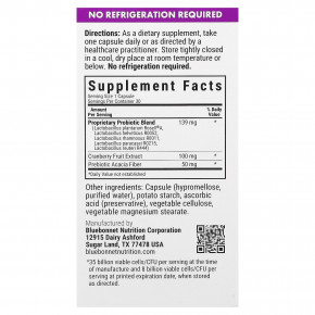 Bluebonnet Nutrition, пробиотик для женщин, 30 растительных капсул в Москве - eco-herb.ru | изображение Bluebonnet Nutrition, пробиотик для женщин, 30 растительных капсул в Москве - eco-herb.ru | фото