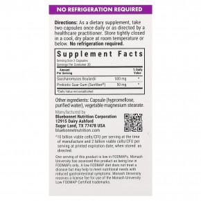 Bluebonnet Nutrition, S. пробиотик Boulardii, 60 растительных капсул в Москве - eco-herb.ru | изображение Bluebonnet Nutrition, S. пробиотик Boulardii, 60 растительных капсул в Москве - eco-herb.ru | фото