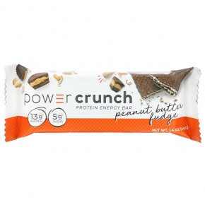 BNRG, Power Crunch® Protein Energy, батончик с арахисовой пастой, 12 батончиков по 40 г (1,4 унции) в Москве - eco-herb.ru | фото