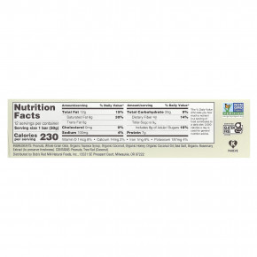 Bob's Red Mill, Bob's Bar ™, арахисовая паста, кокос и овес, 12 батончиков по 50 г (1,76 унции) в Москве - eco-herb.ru | фото