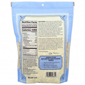 Bob's Red Mill, гранола, яблоко и голубика, 340 г (12 унций) в Москве - eco-herb.ru | фото