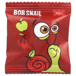 Bob Snail, Fruit Rolls, яблоко-вишня, 10 пакетиков по 10 г (0,35 унции) в Москве - eco-herb.ru | фото