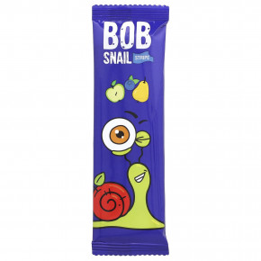 Bob Snail, фруктовая полоска, яблоко, груша и голубика, 6 полосок по 14 г (0,49 унции) в Москве - eco-herb.ru | фото