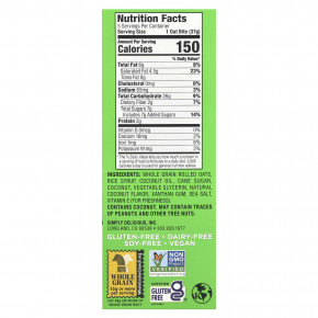 Bobo's Oat Bars, Овсяные кусочки, кокос, 5 кусочков, 37 г (1,3 унции) в Москве - eco-herb.ru | фото