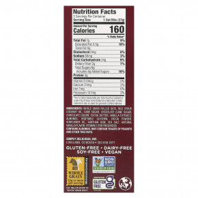 Bobo's Oat Bars, Овсяные кусочки с шоколадом и миндалем, 5 кусочков по 37 г (1,3 унции) в Москве - eco-herb.ru | фото