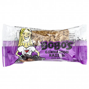 Bobo's Oat Bars, Овсяный батончик, корица и изюм, 12 батончиков по 85 г (3 унции) в Москве - eco-herb.ru | фото