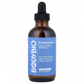BodyBio, Remineralize, макро- и микроминералы, 118 мл (4 жидк. Унции) в Москве - eco-herb.ru | изображение BodyBio, Remineralize, макро- и микроминералы, 118 мл (4 жидк. Унции) в Москве - eco-herb.ru | фото