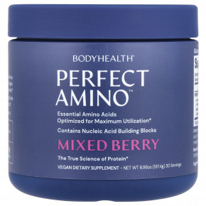 BodyHealth, Perfect Amino ™, ягодное ассорти, 197,4 г (6,96 унции) в Москве - eco-herb.ru | фото