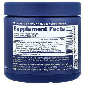 BodyHealth, Perfect Amino ™, лимон и лайм, 205,5 г (7,25 унции) в Москве - eco-herb.ru | фото