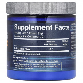 BodyTech, L-аргинин AKG, без добавок, 90 г (3,17 унции) в Москве - eco-herb.ru | фото