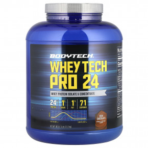 BodyTech, Whey Tech Pro 24, насыщенный шоколад, 2,27 кг (5 фунтов) в Москве - eco-herb.ru | фото