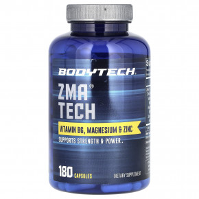 BodyTech, ZMA Tech, 180 капсул - описание | фото