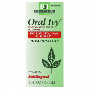 Boericke & Tafel, Oral Ivy™, 30 мл (1 жидк. унция) - описание | фото