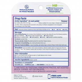 Boiron, Apis, гранулы для рассасывания, 3 тюбика, прибл. 80 гранул в 1 в Москве - eco-herb.ru | фото