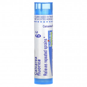 Boiron, Calcarea Fluorica, 6C, обезболивающее, прибл. 80 гранул - описание | фото