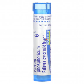Boiron, Ferrum Phosphoricum, 6C, легкое снятие температуры, прибл. 80 гранул в Москве - eco-herb.ru | изображение Boiron, Ferrum Phosphoricum, 6C, легкое снятие температуры, прибл. 80 гранул в Москве - eco-herb.ru | фото