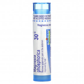 Boiron, Magnesia phosphorica, 30C, для снятия мышечных спазмов, прибл. 80 гранул - описание | фото