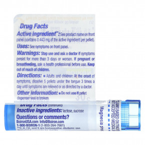 Boiron, Magnesia phosphorica, 30C, для снятия мышечных спазмов, прибл. 80 гранул в Москве - eco-herb.ru | фото