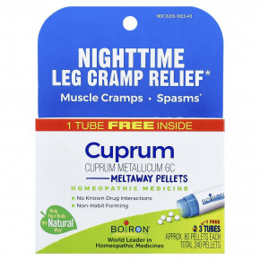 Boiron, Мед, гранулы Meltaway, 3 тюбика, прибл. 80 гранул каждая - описание | фото