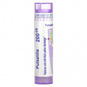 Boiron, Pulsatilla, 200CK, средство для снятия холода, прибл. 80 гранул - описание