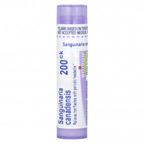 Boiron, Sanguinaria canadensis 200CK, для поддержки менопаузы, 80 гранул - описание | фото