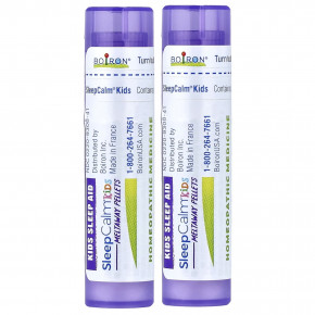 Boiron, SleepCalm® Kids, 2 переносные пробирки, 80 гранул в каждом в Москве - eco-herb.ru | фото