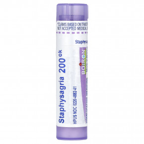 Boiron, Staphysagria, 200CK, для облегчения зуда, прибл. 80 гранул в Москве - eco-herb.ru | фото