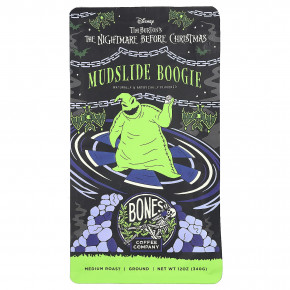 Bones Coffee Company, MudSLide Boogie, молотый, средняя обжарка, 340 г (12 унций) - описание