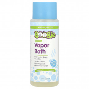 Boogie Wipes, Bubbling Vapor Bath, Mint Eucalyptus, 10 fl oz (296 ml) - описание | фото