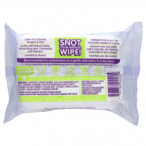 Boogie Wipes, Нежные солевые салфетки для носа, аромат лаванды, 30 салфеток в Москве - eco-herb.ru | фото