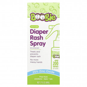 Boogie Wipes, No-Rub Diaper Rash Spray , 1.7 fl oz (49 ml) в Москве - eco-herb.ru | фото