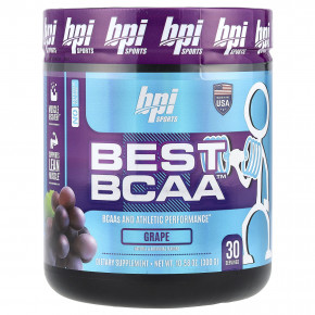 BPI Sports, Best BCAA, виноград, 300 г (10,58 унций) в Москве - eco-herb.ru | фото