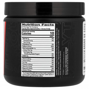 BPN, Electrolytes, смесь для увлажняющих напитков, клубника, 260 г (9,2 унции) в Москве - eco-herb.ru | фото