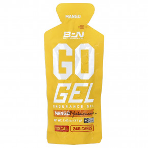 BPN, Go Gel, гель для повышения выносливости, со вкусом манго, 10 пакетиков по 41 г (1,45 унции) в Москве - eco-herb.ru | изображение BPN, Go Gel, гель для повышения выносливости, со вкусом манго, 10 пакетиков по 41 г (1,45 унции) в Москве - eco-herb.ru | фото