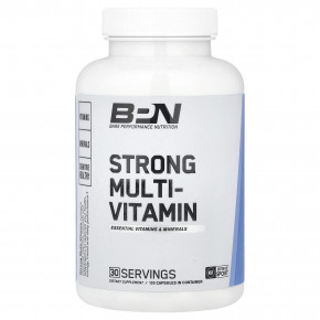 BPN, Strong Multi-Vitamin, мультивитамины, 120 капсул - описание | фото
