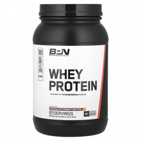 BPN, Whey Protein, шоколадно-арахисовая паста, 1118 г (2 фунта) - описание