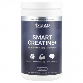 BrainMD, Smart Creatine +, без добавок, 350 г (12,35 унции) в Москве - eco-herb.ru | фото