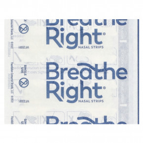 Breathe Right, назальные полоски, чистые, для чувствительной кожи, 26 прозрачных полосок в Москве - eco-herb.ru | фото