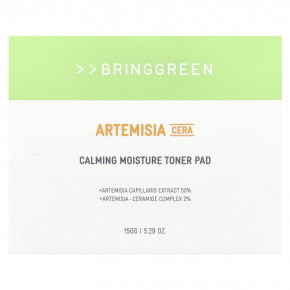 Bringgreen, Artemisia Cera, Calming Moisture Tone Pad, 5.29 oz (150 g) в Москве - eco-herb.ru | фото
