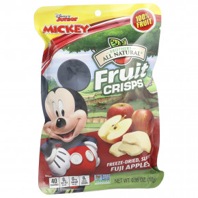 Brothers-All-Natural, Fruit Crisps, Fuji Apple, Disney Junior, 10 г (0,35 унции) в Москве - eco-herb.ru | фото