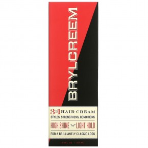 Brylcreem, Крем для волос 3 в 1, для яркого блеска, легкая фиксация, 162 мл (5,5 жидк. Унции) в Москве - eco-herb.ru | фото