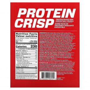 BSN, Protein Crisp, кранч с арахисовой пастой, 12 батончиков, 56 г (1,97 унции) каждый в Москве - eco-herb.ru | фото