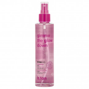 b.tan, Gimme The Glow Down, Dark, Facial Tan Mist, Rosewater, 6.7 fl oz (190 ml) - описание | фото