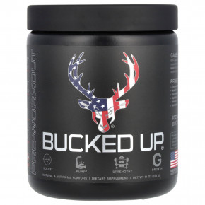 Bucked Up, Перед тренировкой, Merica Rocket Pop, 312 г (11 унций) в Москве - eco-herb.ru | фото