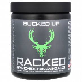 Bucked Up, Racked BCAA, арбуз, 312 г (11 унций) - описание | фото