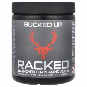 Bucked Up, Racked BCAA, Blood Raz, 315 г (11,1 унции) - описание | фото