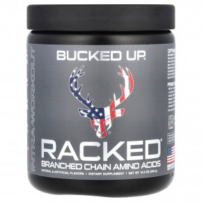 Bucked Up, Racked BCAA, Merica Rocket Pop, 309 г (10,9 унции) - описание | фото