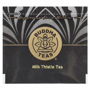 Buddha Teas, органический травяной чай, расторопша, без кофеина, 18 чайных пакетиков, 27 г (0,95 унции) в Москве - eco-herb.ru | фото