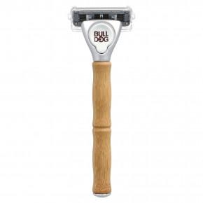 Bulldog Skincare For Men, Original Bamboo Razor, 1 шт., 2 вкладыша в Москве - eco-herb.ru | фото